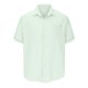 thumbnail image 4 of Summer Men's Lapel Button Short Sleeved Shirt Stripe Casual Top L, 4 of 4