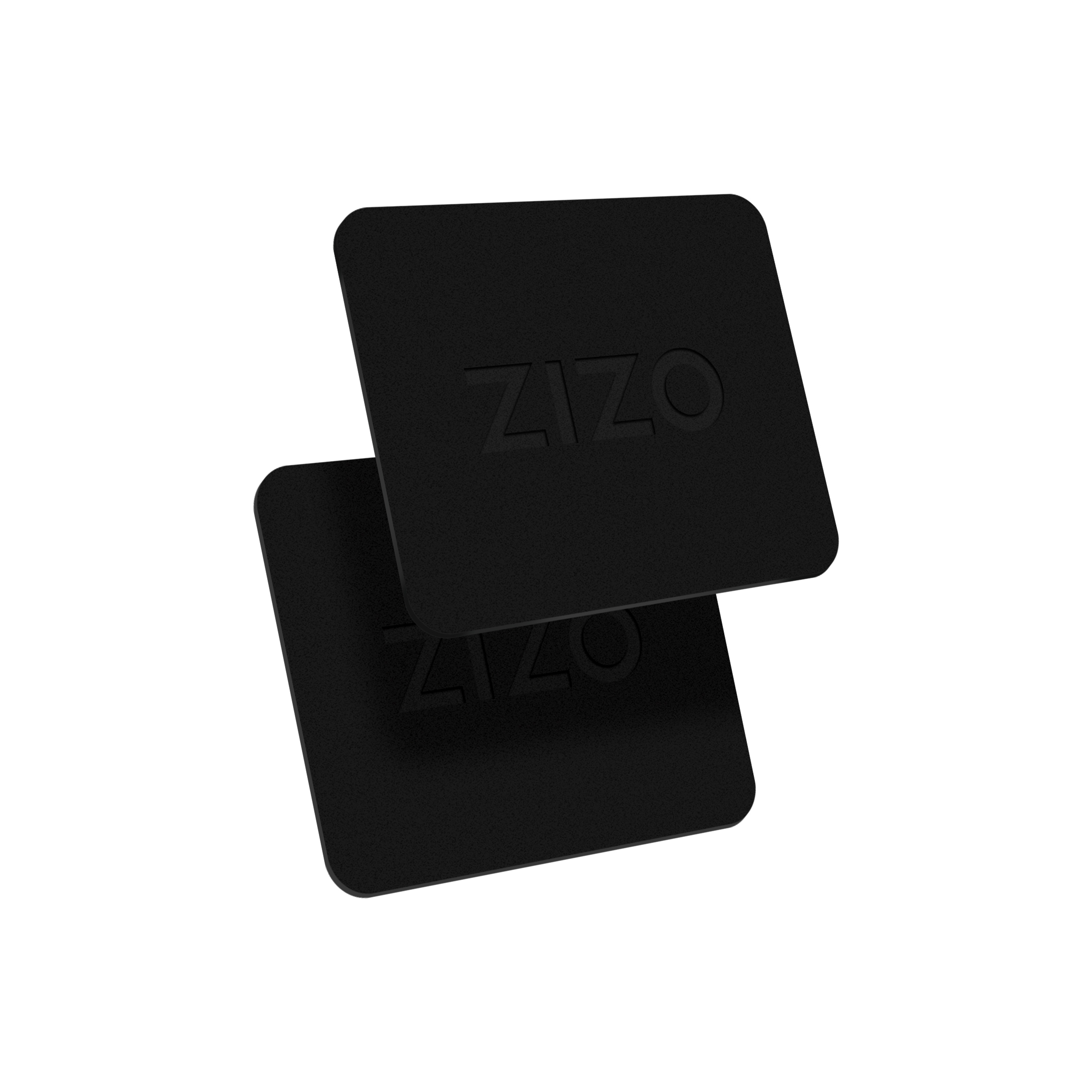 ZIZO TREKPLATE Mount Replacement Plates Black