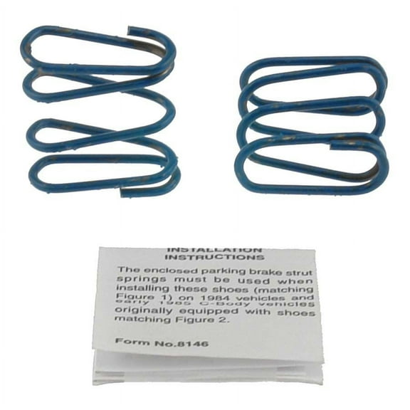 carlson quality brake parts h1353-2 drum brake hardware kit