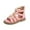 Red, variant on BUWTTER Sandals for Girls Kids Summer Flowers High Top Roman Zipper Little Child Big Kids Open Toe Hollow Out Breathable Pink Sandals Size 4-4.5 Y