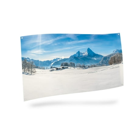Image of My Miniworld 1Pack My Village Background Cloth - The Alps