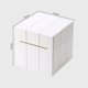 thumbnail image 2 of Caja de pañuelos de cubo creativo Caja de papel de almacenamiento Cubierta de caja de pañuelos - Soporte de caja de pañuelos faciales cuadrado decorativo con fondo Vhermosa Accesorios de Baño, 2 of 6