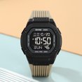 thumbnail image 3 of SKMEI Men's Digital Watch, Silicone Band Outdoor Sport with Dual Time, Stopwatch, Alarm, Countdown and EL Backlight, Cool Style for Sports, 3 of 5