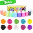 thumbnail image 3 of Crayola Neon Washable Project Paint, 10 Count, 3 of 5