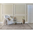 thumbnail image 2 of 2' x 8' Natural Geometric Bars Runner Rug, 2 of 4