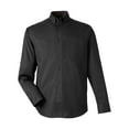thumbnail image 4 of Harriton M585L Men's Advantage IL Long Sleeve Workshirt-Black-M, 4 of 6