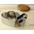 thumbnail image 3 of DIY Stainless Steel Mousse Cake Ring Mold Flower Heart  Square Shape Layer Slicer Cookie Cutter, 3 of 4