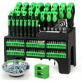 thumbnail image 4 of 118pcs Magnetic Screwdriver Set w/Organizer - Precision, Slotted, Phillips, Hex, Torx - Repair Tools Gift, 4 of 11