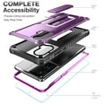 thumbnail image 6 of FITO For Moto G Stylus 5G 2024 Case, Phone Case with Screen Protector and Kickstand (Purple), 6 of 7
