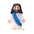 thumbnail image 2 of Apmemiss Clearance 50 Pcs Mini Jesus Figurines Bulk Easter Jesus Toys Christ Savior Jesus Doll Gifts Supplies Religious Party Favors for Sunday Easter Eggs Stuffers Baptism Gift, 2 of 6