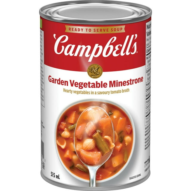 Campbell's® Ready to Serve Garden Vegetable Minestrone Soup, Shelf Stable
