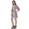 thumbnail image 3 of Moomaya Short Printed Crossover&nbsp;Kimono&nbsp;Robes&nbsp;For Girls Nightwear Dressing Gown, 3 of 6