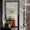 thumbnail image 4 of Crystal bead curtain door curtain, acrylic curtain room divider crystal string curtain, room divider closet bedroom for balcony door living room bedroom decorative hanging, 4 of 8