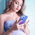 thumbnail image 4 of ULAK Glitter Case for iPhone 13, Cute Slim Shockproof Bumper Phone Case for Apple iPhone 13 2021 for Women Girls, Blue Purple, 4 of 8