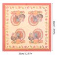 thumbnail image 2 of 40pcs Thanksgiving Day Printed Napkins Cartoon Turkey Tissue Dinner Paper Towel Party Supplies (Pattern 2), 2 of 8