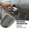 thumbnail image 2 of Front Left Right Exterior Door Handle Lock Cover Cap Replacement for Volkswagen Beetle 2012-2019 Gray, 2 of 6