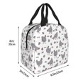 thumbnail image 3 of Lsque Funny Chicken Pattern Lunch Bag Women/Men Insulated Lunch Box,Small Leakproof Cooler Food Lunch Containers Reusable High Capacity Lunch Tote Bags, 3 of 6