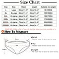 thumbnail image 2 of SROBPTY Cotton Underwear for Women Plus Size High Waisted Briefs Soft Stretch Embroidery Floral Panties Full Coverage Panties for Women L-5XL, 2 of 4