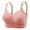 Pink, variant on Womens Bras Without Underwire Comfortable Supportive Plus Size for Middle Aged Elderly Nylon Wireless Sleep 36C 38D 40B 42D 44DD Multi Colors