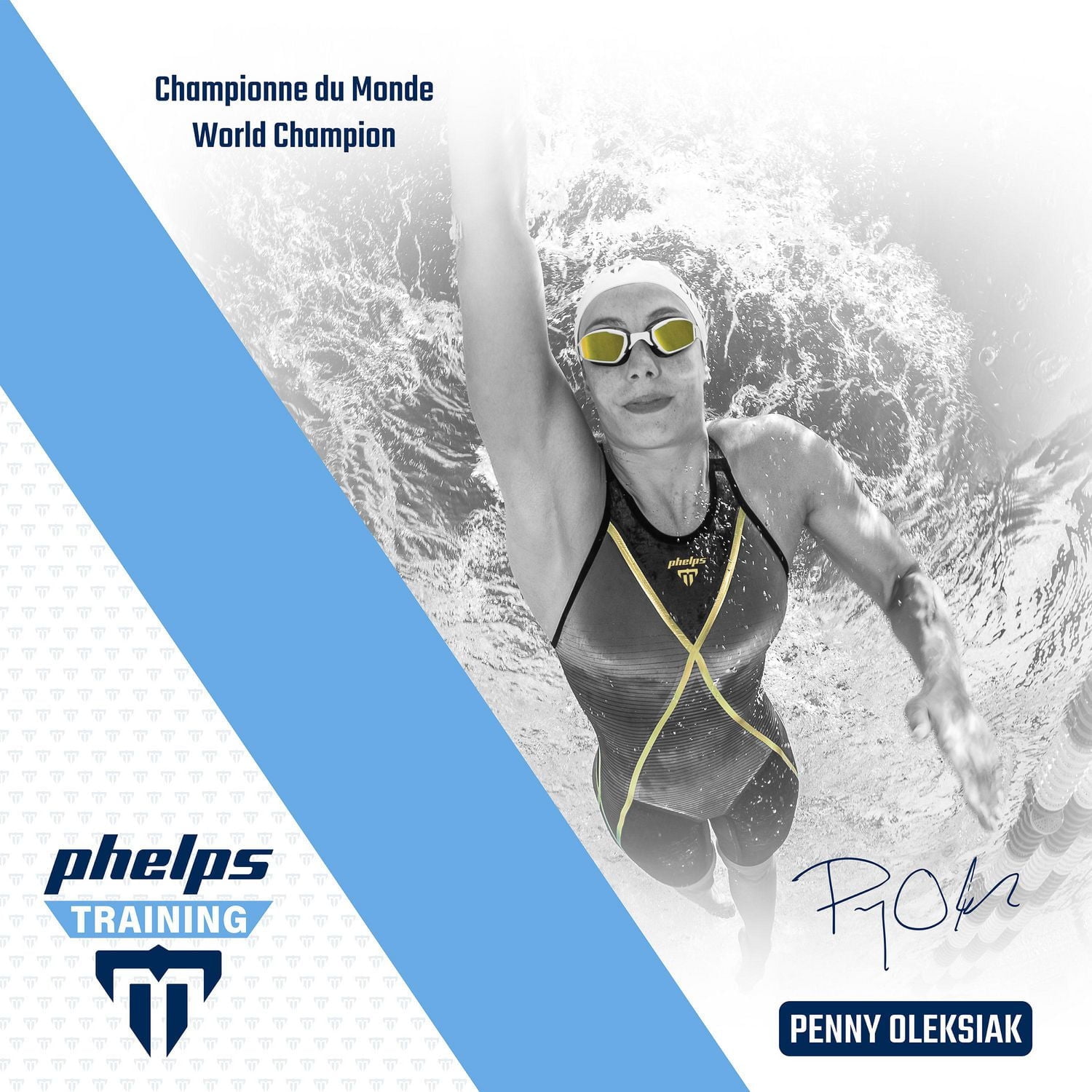 PHELPS TRAINING XCELL SWIM GOGGLES