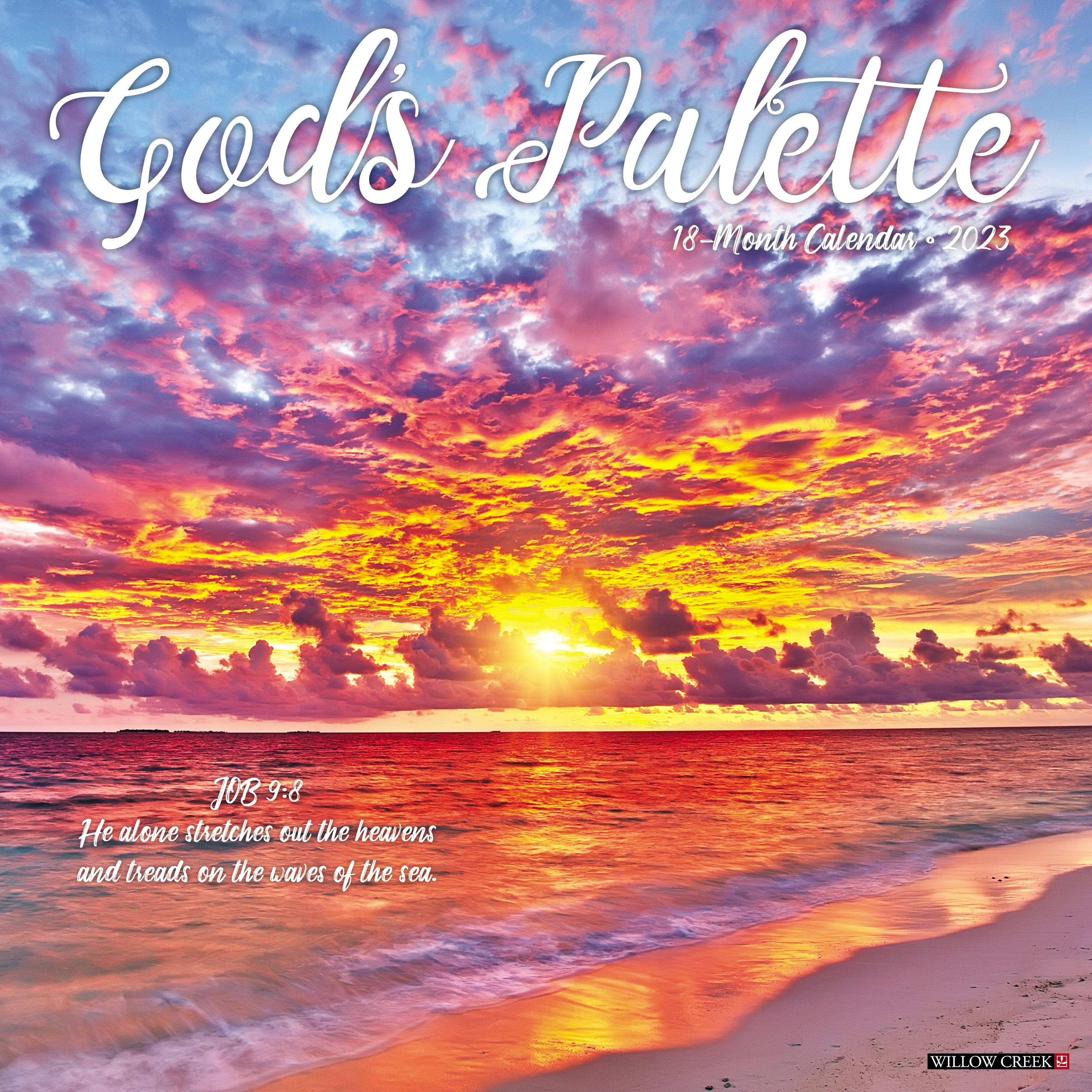 God's Palette 2023 Wall Calendar