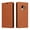 Brown, variant on Flip Phone Case for Samsung Galaxy S9, Kickstand and 2 Card Slots, Shockproof and Scratch Resistant, Purple