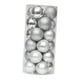thumbnail image 3 of 24 bolas navideñas decorativas colgantes para regalo o fiesta Plata 8 cm, 3 of 9
