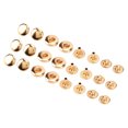 thumbnail image 3 of Snap Fasteners Kit, Premium Copper 8mm Leather Snap Fasteners 200 Set  For Leather Gold, 3 of 8