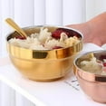 thumbnail image 3 of TAILTOSS Bol à Lunch Rond Isolé Bol en Acier Inoxydable Lot de 1 pour Adultes, 3 of 3
