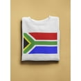 thumbnail image 2 of Colorful South Africa Flag Paint Sweatshirt Men -Image by Shutterstock, Male 4X-Large, 2 of 4
