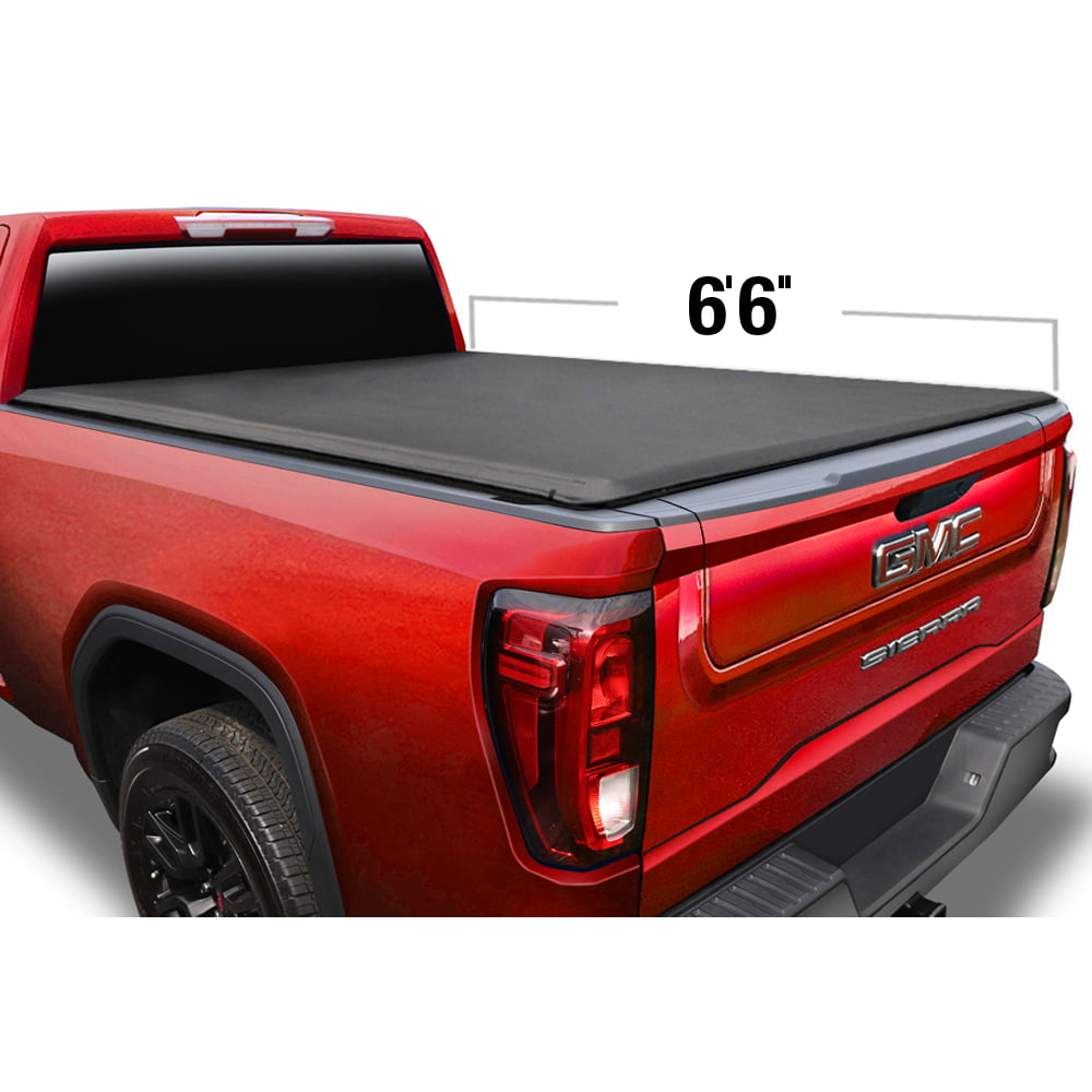 Lock Tri-Fold Tonneau Cover for 2014-2019 Chevy Silverado/GMC Sierra 5.8ft Bed 