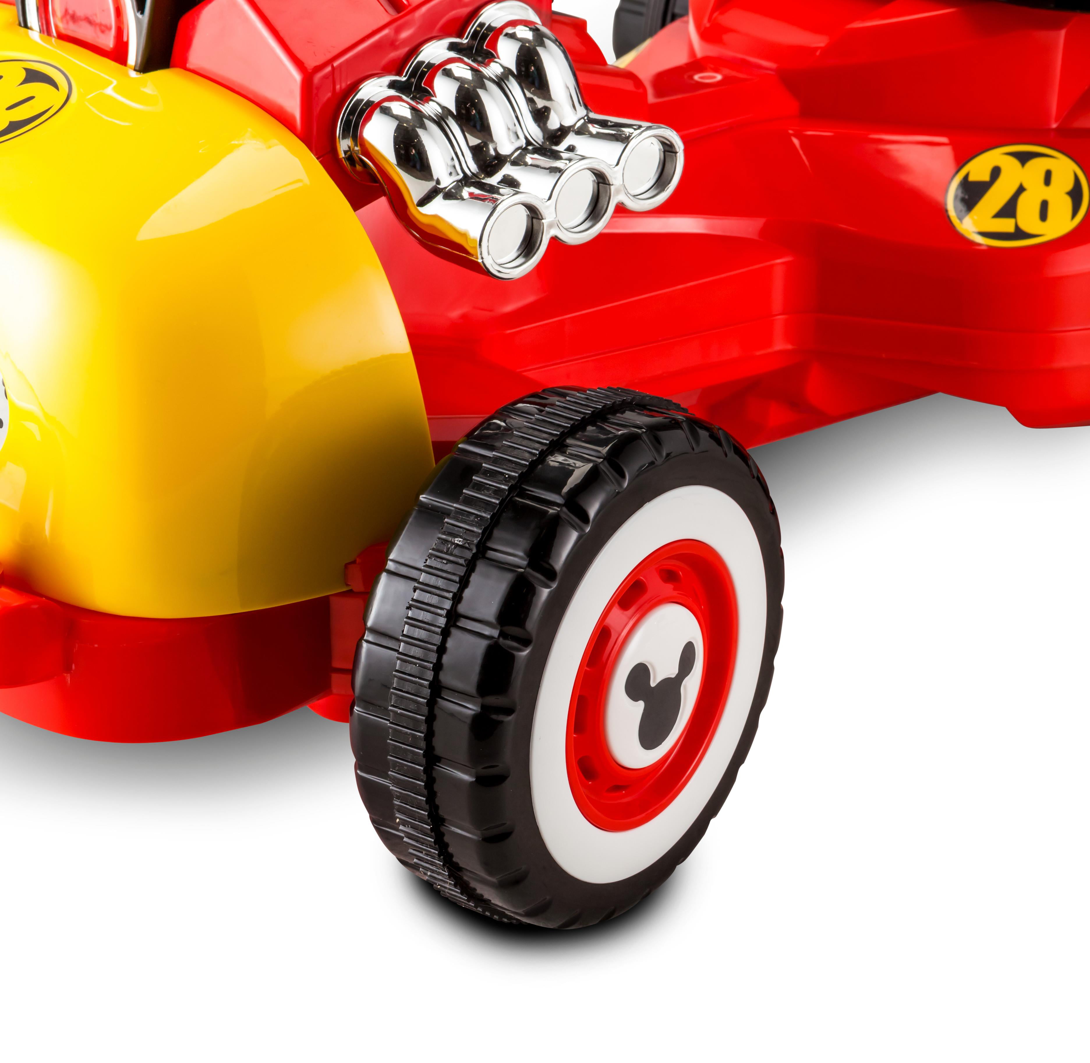 6V Mickey and the Roadster Racers Go-Cart Ride-On -