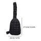 thumbnail image 2 of Bolso Hombro Acolchado para Cuadros Mujeres Correa Ajustable Femenino, 2 of 6