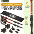 thumbnail image 2 of Bastones de senderismo Hiker Hunger Outfitters ligeros para niños, 2 of 8