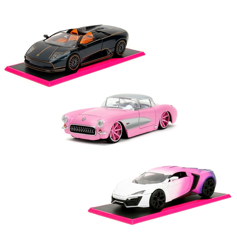 Jada Toys Pink Slips 1:24 Die Cast Car Assortment Model Vehicles(One Piece, Styles May Vary) Jada Toys Pink Slips 1:24 Die Cast Car Assortment Model Vehicles(One Piece, Styles May Vary)