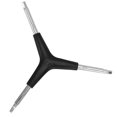 thumbnail image 4 of Clé Hexagonale en Forme de Y, Forme Triangulaire 3 en 1 en Acier Inoxydable Conçu Professionnellement Clé Hexagonale à 3 Voies pour la Réparation de Vélos, 4 of 8