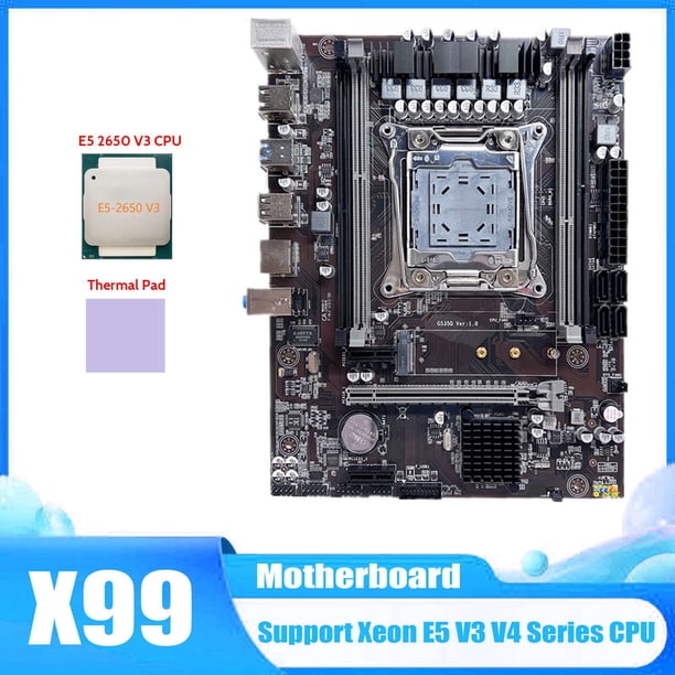 X99 Motherboard LGA2011-3 Computer Motherboard Supports DDR4 ECC RAM ...