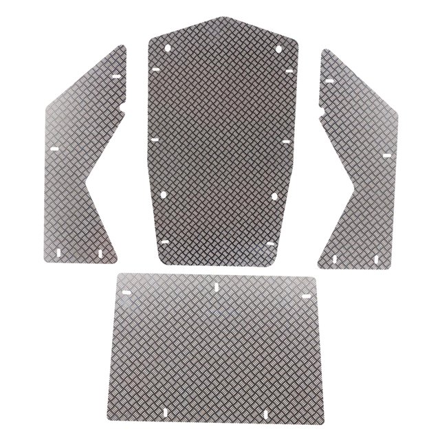 de Protección Frontal Anti-colisión RC para Axial 1/10 Hobby Crawler Model Cars Sunnimix Placa de panel de capucha