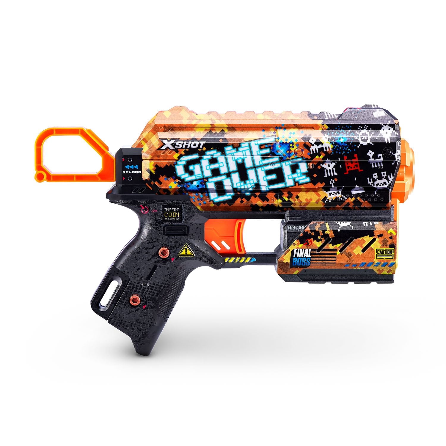 Pistolet à fléchettes X-Shot Skins Flux (8 fléchettes