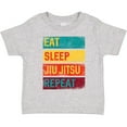thumbnail image 3 of Inktastic Eat Sleep Jiu Jitsu Repeat Boys or Girls Toddler T-Shirt, 3 of 5