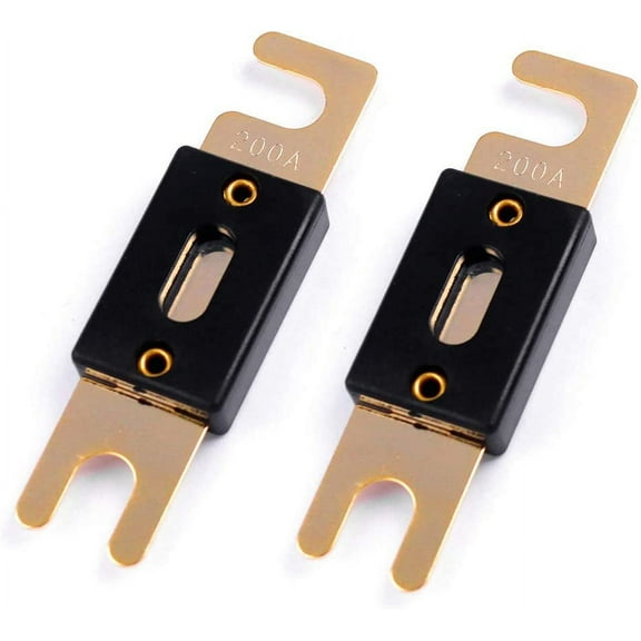 200Amp ANL Fuses Gold Plated Fuse 2 Pack (200Amp)