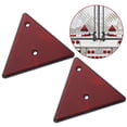 thumbnail image 2 of 2pcs Triangle Emergency Warning Signs Safety Road Car Sign Reflective Roadside Sign, 2 of 6