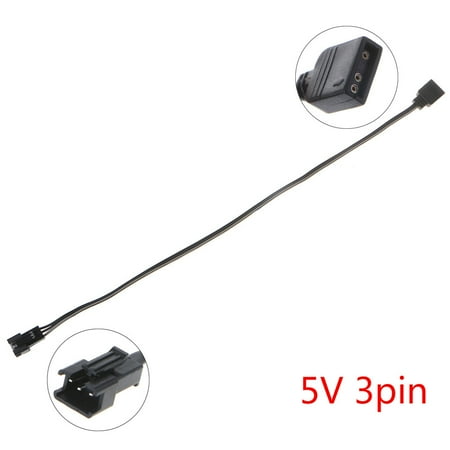 

5V 3PIN to SM 3Pin Fan Interface Female/Male Adapter Motherboard Extension Cable