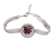 thumbnail image 1 of Graffiti street cultura maldito esqueleto motor Pulsera de tobillera de cadena de tenis, joyería de diamantes, 1 of 3