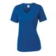 thumbnail image 1 of Camiseta de cuello en V de la competencia de las mujeres de los hilos de la gravedad - Real verdadero - X-Large Gravity Threads Camiseta de manga corta, 1 of 1