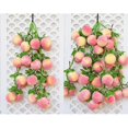 thumbnail image 3 of Cuerda de melocotón de fruta de simulación artificial, verduras falsas, decorativas realistas para restaurante Hotel Home Garden, bolígrafo para decoración colgante realista Feliz Sencillez, 3 of 5