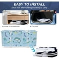 Portable Foldable Bathtub,Separate Family Bathroom SPA Tub,Soaking