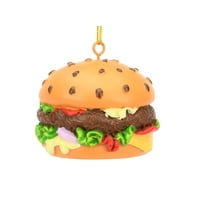 Tree Buddees Hamburger Food Christmas Ornament Decoration