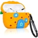 thumbnail image 3 of Funda de silicona para auriculares con dibujos de piña en 3D, funda para auriculares inalámbricos de segunda generación para Airpods Pro, llavero para Airpods, 3 of 4