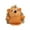 Brown, variant on Cute Hedgehog Plush Keychain, 3.9in Mini Stuffed Animal Pendant, Soft Plushie Bag Charm, Small Animal Toy For Backpack Hanging Decoration, 2 Piece Set